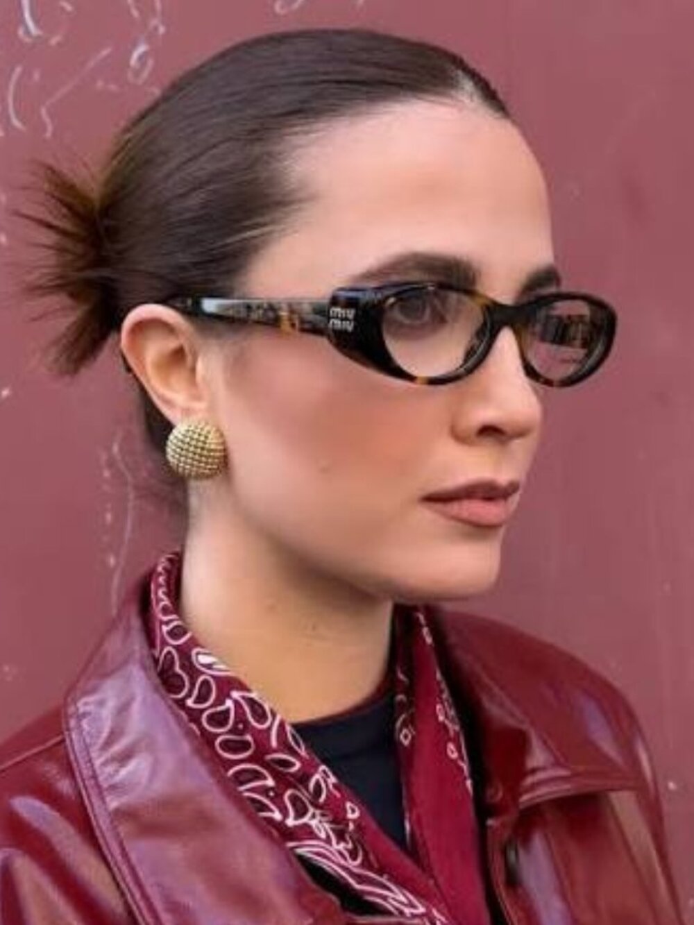 New Miu Miu MU03ZV  Havana Eyegasses MU 03ZV 14L1O1